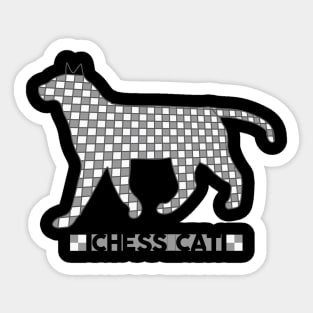 Chess Cat Sticker